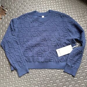 Lululemon Jaquard Crewneck Sweater NWT